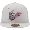 Auburn Doubledays New Era Diamond Era Gray Cap