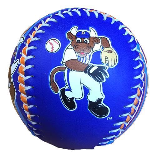 Durham Bulls Display Baseball Wool E. Colors