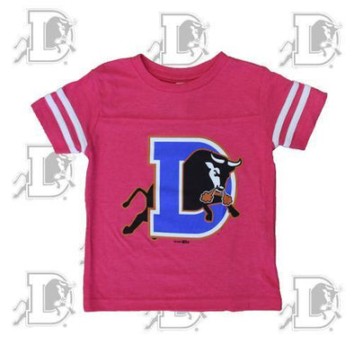 Durham Bulls Durham Bulls Toddler Sporty Pink D Logo