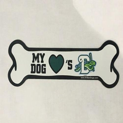 DAYTONA TORTUGAS ALLSTAR DOGS DOG BONE MAGNET