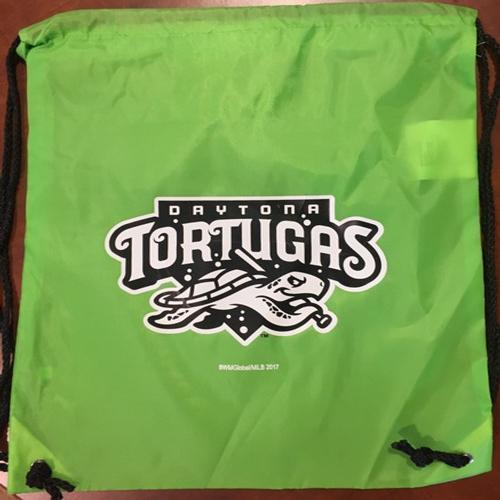 DAYTONA TORTUGAS BWM GREEN DRAWSTRING BACKPACK