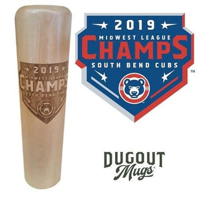 South Bend Cubs MWL Champions Dugout Mug