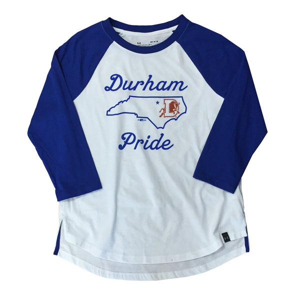 Durham Bulls UA Womens 3/4 Sleeve Durham Pride T-Shirt