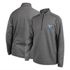 Antigua Men's Black/Grey Flag 1/4 Zip