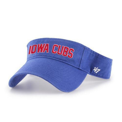 Iowa Cubs Clean Up Visor, Royal