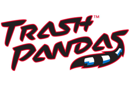 CAR DECAL TRASH PANDA LETTERING LOGO