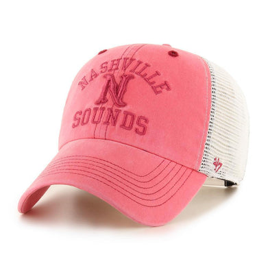 Nashville Sounds '47 Brand Red Outward Clean Up Hat