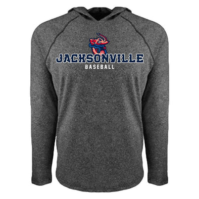 Jacksonville Jumbo Shrimp 108 Stitches Euro Raglan Hoodie Tee