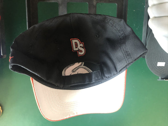 Delmarva Shorebirds Adjustable Oversized Bird Cap Black/Orange