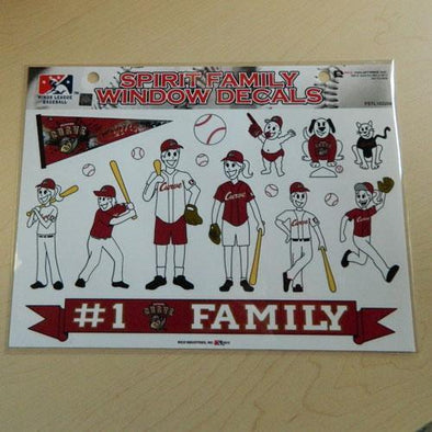 Altoona Curve Family Car Stickers