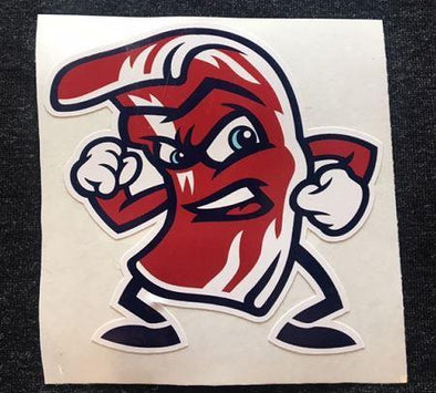 Fighting Bacon Sticker