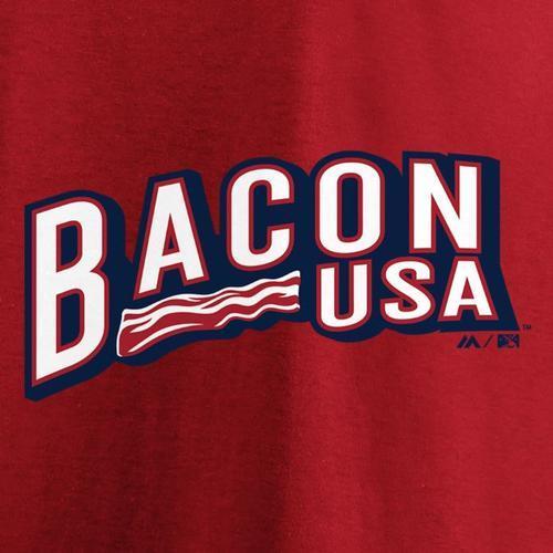 Lehigh Valley IronPigs Contribution Bacon USA Long Sleeve