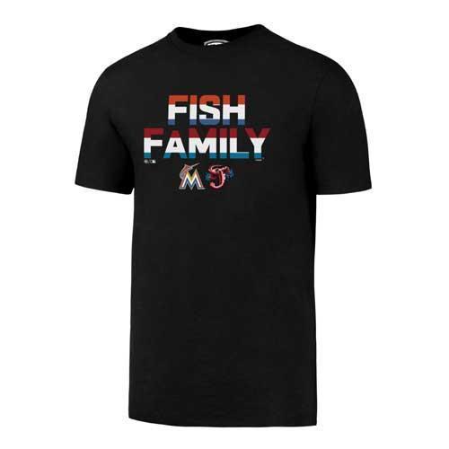 Jacksonville Jumbo Shrimp '47 Fish Family Rival Tee