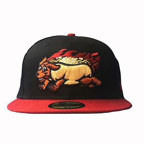 Pawtucket Red Sox Navy Pawtucket Hot Wieners 5950 Hat