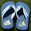 Myrtle Beach Pelicans FOR BARE FEET FLIP FLOPS