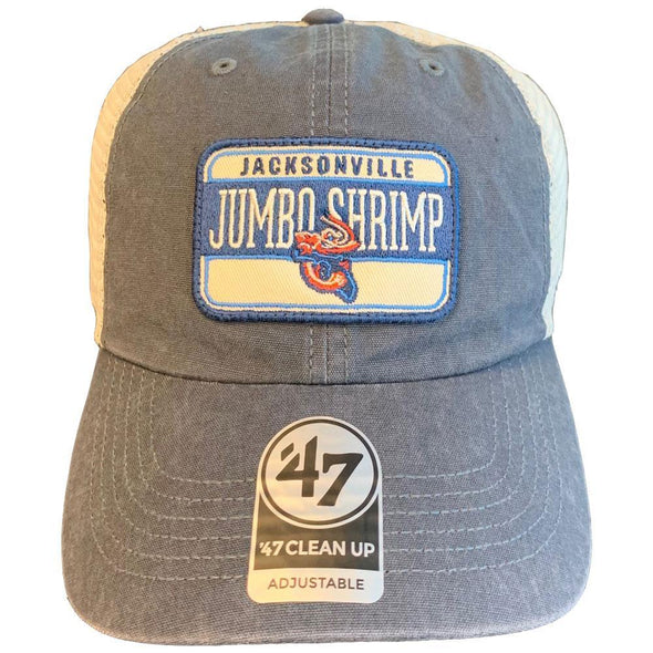 Jacksonville Jumbo Shrimp '47 Vintage Navy Fluid Two-Tone Clean Up