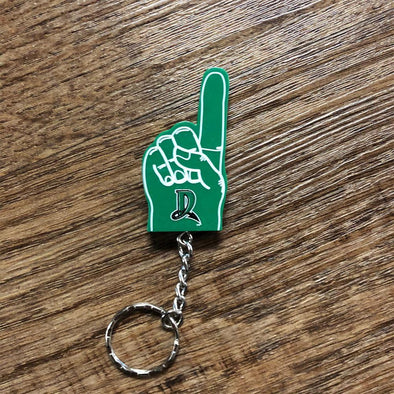 Foam Finger Keychain