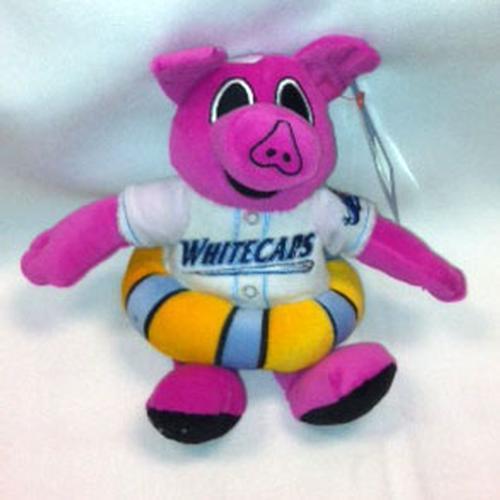 West Michigan Whitecaps Plush Mascot - Franky the Swimmin' Pig