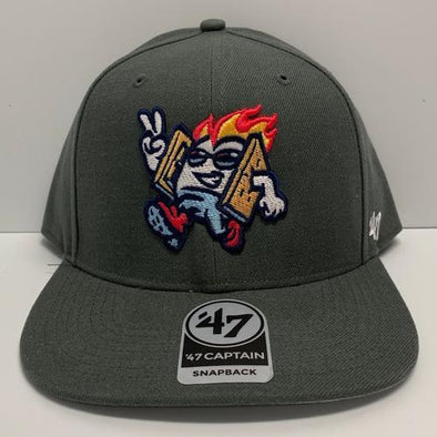 Rocky Mountain Vibes Gray Toasty Snapback Cap