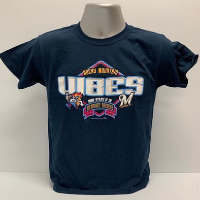 Rocky Mountain Vibes Youth Vibes and Brewers Collaboration Tee