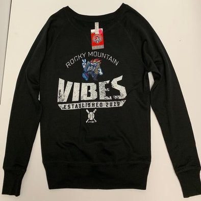 Rocky Mountain Vibes Women's Faded Logo Long Sleeve