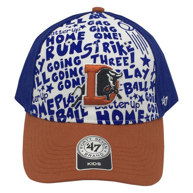 Durham Bulls 47 Brand Kids Baseball Cap