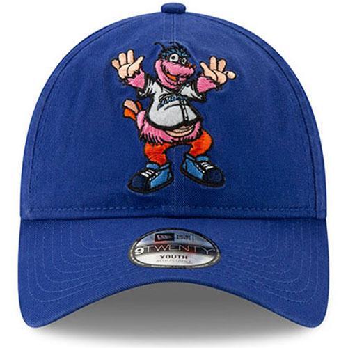 Jacksonville Jumbo Shrimp New Era Youth Fuzzy Front 9Twenty