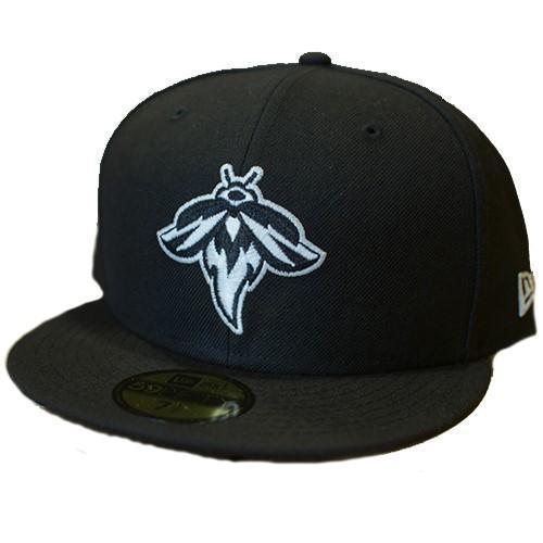 Columbia Fireflies Adult Black Glow Fitted Cap