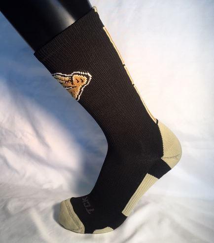 Gold Standard Black/Gold Socks