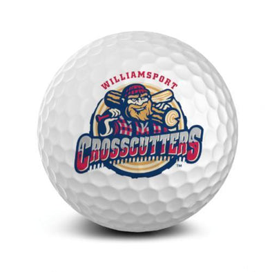 Williamsport Crosscutters Logo Golf Ball
