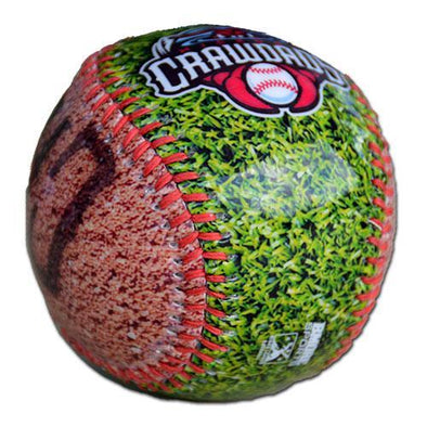 Hickory Crawdads Grass/Dirt Designer Baseball