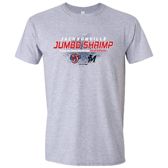 Jacksonville Jumbo Shrimp Sport Gray Affiliate Tee