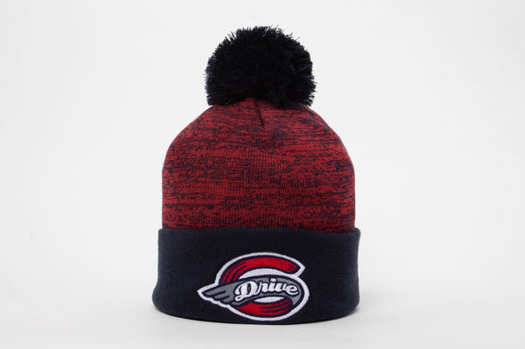 Greenville Drive OC Sports Navy Spacedye Beanie