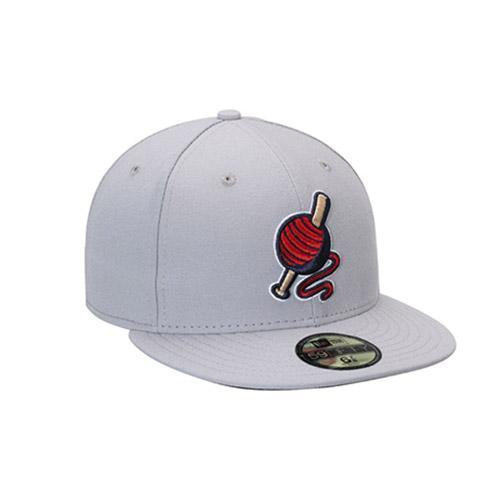 Lowell Spinners New Era All Grey Away 59Fifty Cap