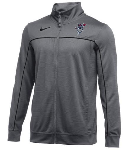 Grey Men's Nike Dry Rivalry Jacket