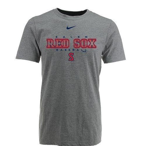Salem Red Sox Baseball Nike Grey Cotton Tee