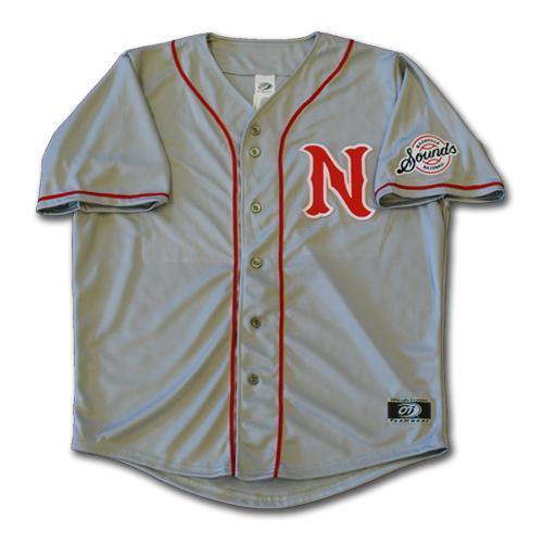 Nashville Sounds Adult Replica Road Grey Jersey