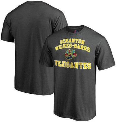 Scranton/Wilkes-Barre RailRiders Majestic COPA Charcoal T-Shirt