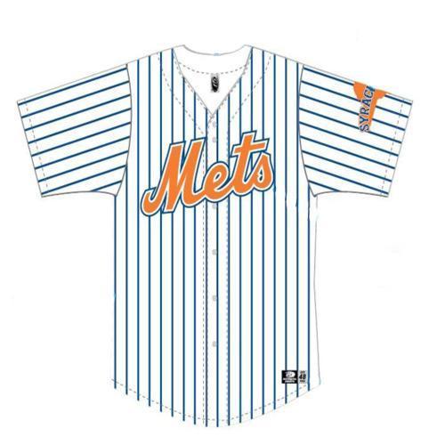 Syracuse Mets OT Home Replica Jersey