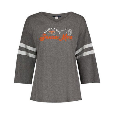 Syracuse Mets MV Ladies 3/4 Sleeve T-shirt