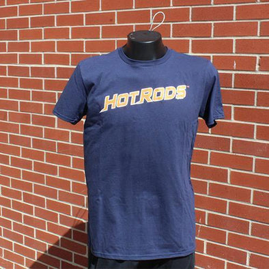 Bowling Green Hot Rods Hot Rods Text Cotton Tee