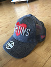 New Era 920 Fightins Heart  Gray Hat