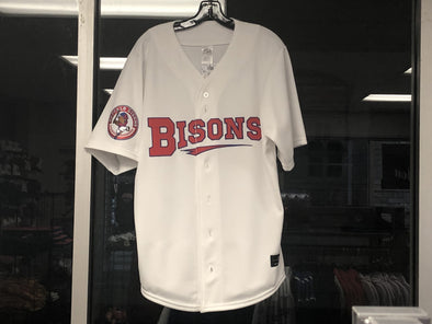 Buffalo Bisons Home Replica Jersey Blank