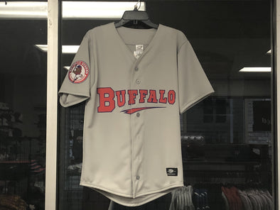 Buffalo Bisons Road Replica Jersey Blank