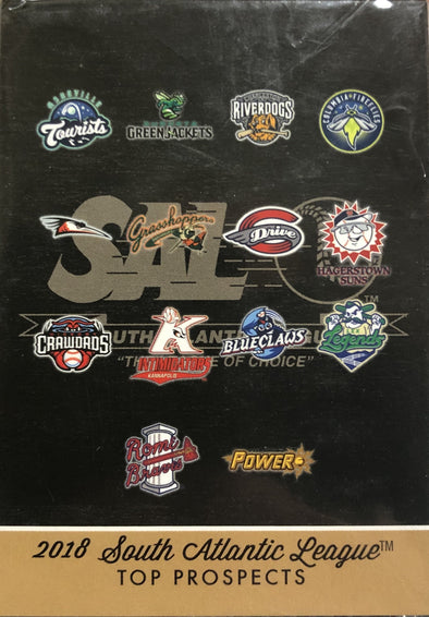 Greensboro Grasshoppers 2018 South Atlantic League Top Prospects Set