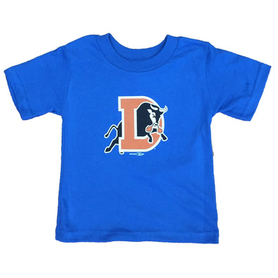 Durham Bulls Infant Royal D Logo T-Shirt