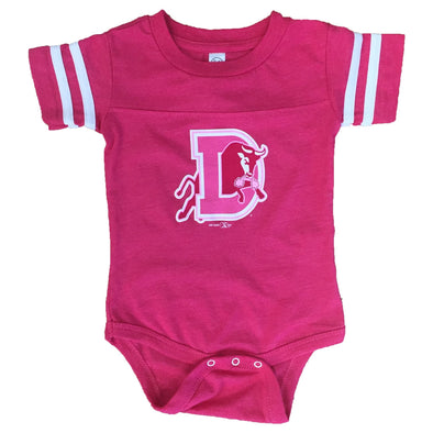 Durham Bulls Infant Pink Sporty Onesie