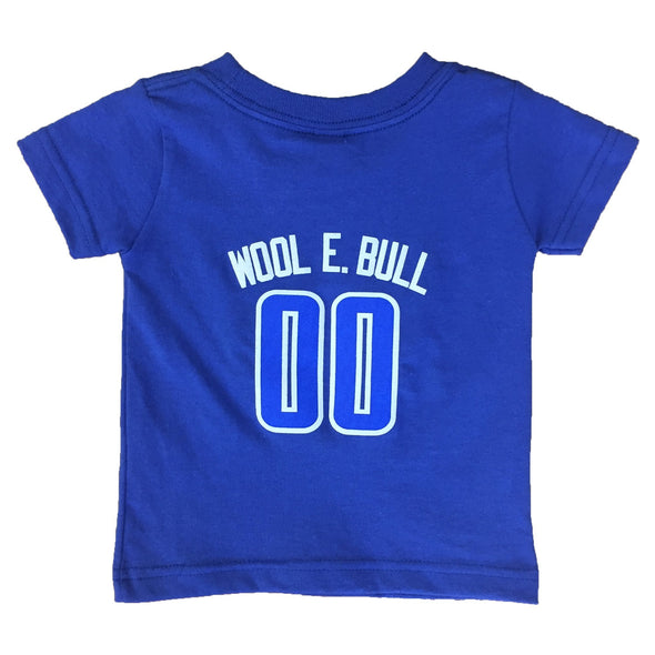 Durham Bulls Infant Royal Wool E. Bull T-Shirt