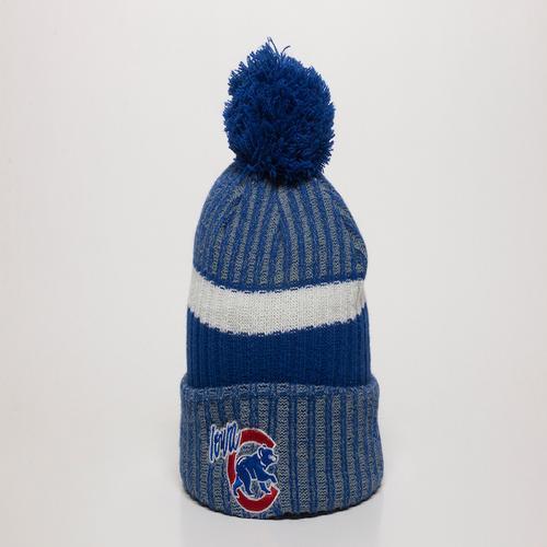 Iowa Cubs Royal Knit with Pom