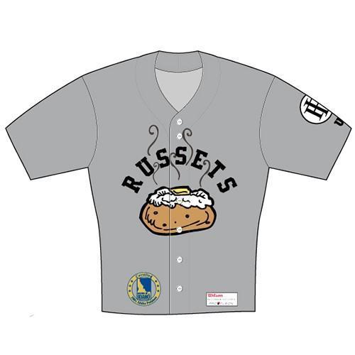 2019 Idaho Falls Russets Potato Throwback Jersey